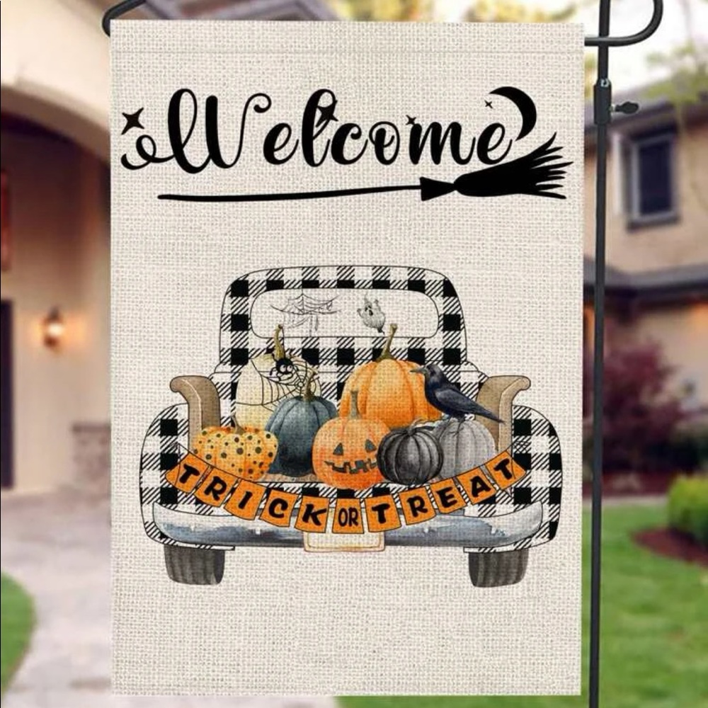Halloween 🎃 Pumpkin & Car Yard Flag